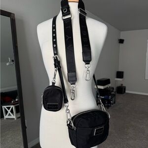 Replay Black Belt Bag Set